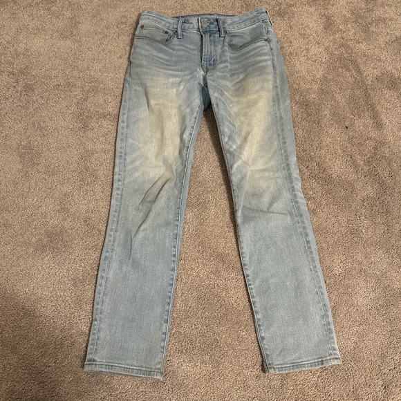 American Eagle Outfitters Other - American Eagle Outfitters Light Blue Slim Straight Jeans